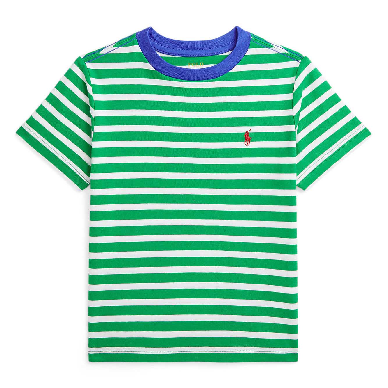 Polo Ralph Lauren Striped Cotton Jersey Ringer Tee